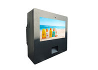 Стойка LCD пола высокой яркости цифрового дисплея TFT на открытом воздухе показывает