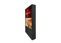 55 дюймов вертикальный Lcd рекламируя доску знака LCD цифров на открытом воздухе двойного тотема цифров экрана на открытом воздухе