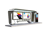 Автовокзал большого дисплея размера на открытом воздухе рекламируя экран Lcd мультимедиа в Signage цифров киоска mation