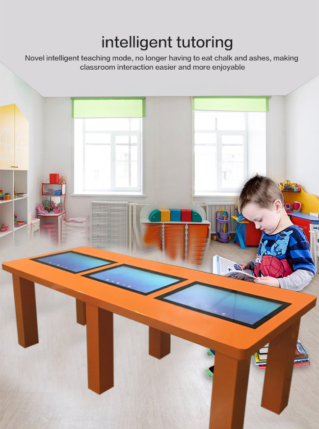 Дети занятностей касания ориентированного на заказчика пункта размера Multi емкостные ставят касание на обсуждение LCD для детей играя в детском саде