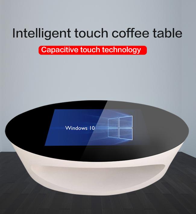 Таблицы дисплея опознавания объекта 43 дюймов обеденный стол кофейни экрана касания взаимодействующей Multi для образования