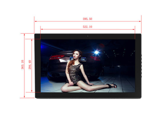 24 экрана LCD дюйма освещает картинную рамку контржурным светом HD 1024*600 которая играет функцию электронного фильма музыки изображения альбома полную
