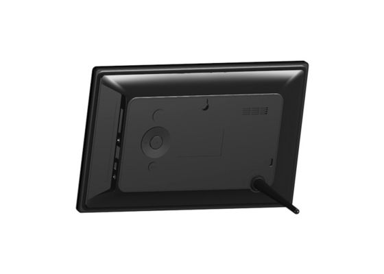Wi-Fi 2.4G 5G Черный цвет 9 дюймовый ЖК-дисплей Цифровая фотокадра с MP3/WMA/AAC/WAV аудиоформатом