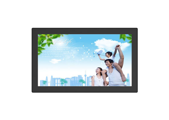 21.5 дюймовый 1080P настенный монтаж Wi-Fi цифровой фотокаркас с 110-240V AC входом