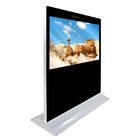 Новый Н тип 65 киоск дисплея андроида 4,4 экрана касания ЛКД стойки пола дюйма рекламируя