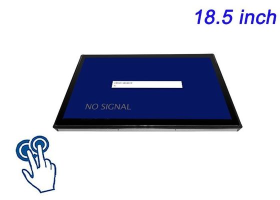 18.5-дюймовый сенсорный встроенный монитор для фитнес-оборудования, информационных киосков, указателей маршрута и транспортных интерфейсов