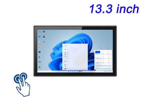 13.3-дюймовый Windows Touch встроенный монитор для розничных касс, интерактивных цифровых вывесок, умных домашних узлов и панелей управления