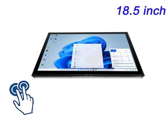 18.5-дюймовый Windows Touch встроенный монитор для фитнес-консолей, систем продажи билетов, торговых автоматов и дисплеев ориентировки