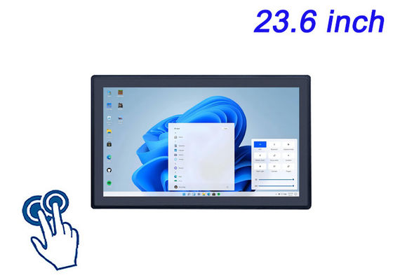 23.6-дюймовый Windows Touch Embedded Display для медицинской диагностики, машин с ЧПУ, систем нефтеперерабатывающих заводов и передовых панелей управления