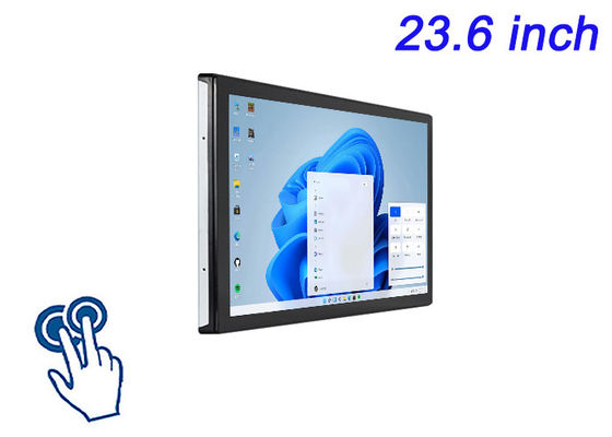 23.6-дюймовый Windows Touch Embedded Display для медицинской диагностики, машин с ЧПУ, систем нефтеперерабатывающих заводов и передовых панелей управления