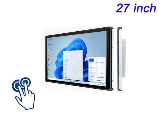 27-дюймовый сенсорный экран Windows для выставок, интерактивной рекламы, розничных приложений высокого класса и командных систем