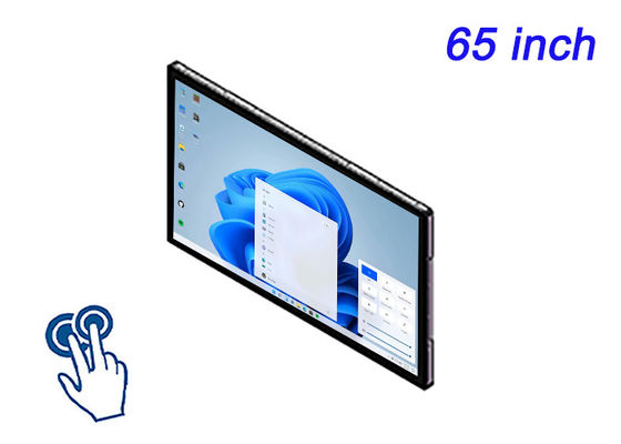 65-дюймовый дисплей с встроенным сенсорным экраном Windows для сетей цифровой сигнализации, приложений в управляющей комнате, захватывающих опытов и презентаций с высоким эффектом