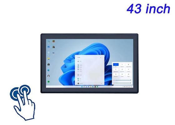 43-дюймовый сенсорный экран Windows для дисплеев умного города, интерфейсов стадионов, захватывающих розничных решений и игровых систем