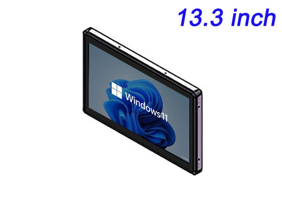 13.3-дюймовый встроенный монитор Windows для розничных систем, автоматизации заводов, умных приборов и информационных панелей
