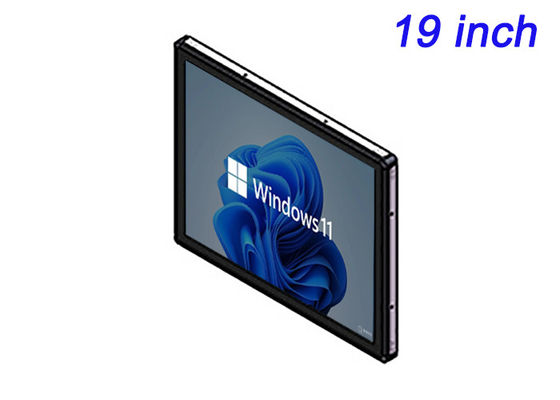 19-дюймовый дисплей с встроенным сенсорным экраном Windows для пункта продажи, промышленных панелей управления, медицинской визуализации и транспортных билетов