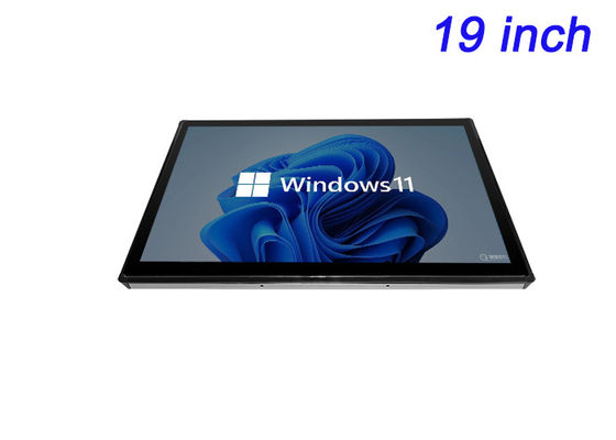 19-дюймовый дисплей с встроенным сенсорным экраном Windows для пункта продажи, промышленных панелей управления, медицинской визуализации и транспортных билетов