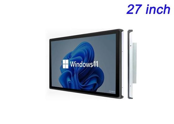 27-дюймовый встроенный экран Windows для цифровой рекламы, выставок, логистических панелей управления и командных комнат
