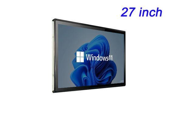 27-дюймовый встроенный экран Windows для цифровой рекламы, выставок, логистических панелей управления и командных комнат
