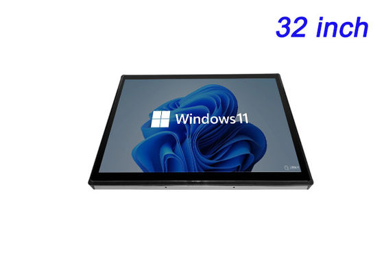 32-дюймовый встроенный монитор Windows для систем наблюдения, аэропортовых дисплеев, панелей общественного транспорта и промышленного мониторинга