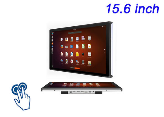 15.6-дюймовый сенсорный экран Linux для общественных киосков, систем управления энергией, автоматизации заводов и образовательных дисплеев