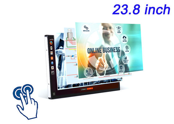 23.8-дюймовый Linux Touch Embedded Display для розничной рекламы, систем управления трафиком, научных исследовательских панелей и командных центров