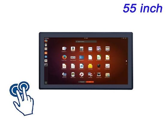 55-дюймовый сенсорный экран Linux для рекламы розничной торговли, командных центров, музейных интерфейсов и игровых решений