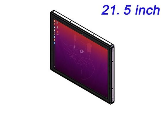 21.5-дюймовый встроенный дисплей Linux для умных фабрик, корпоративных панелей управления, розничной рекламы и систем мониторинга здравоохранения