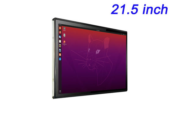 21.5-дюймовый встроенный дисплей Linux для умных фабрик, корпоративных панелей управления, розничной рекламы и систем мониторинга здравоохранения