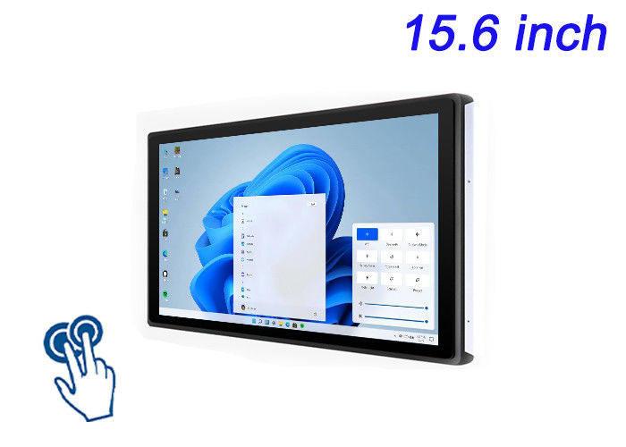 15.6-дюймовый сенсорный экран Windows для дисплеев умного города, интерфейсов стадионов, захватывающих розничных решений и игровых систем