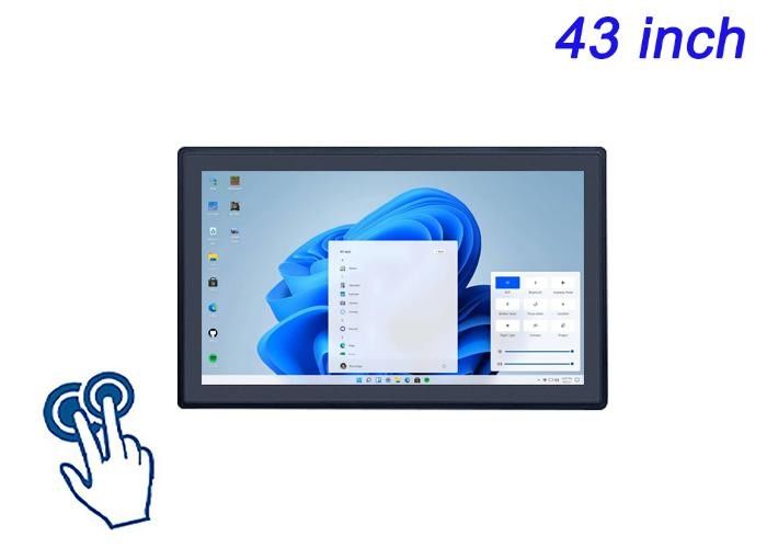 43-дюймовый сенсорный экран Windows для дисплеев умного города, интерфейсов стадионов, захватывающих розничных решений и игровых систем