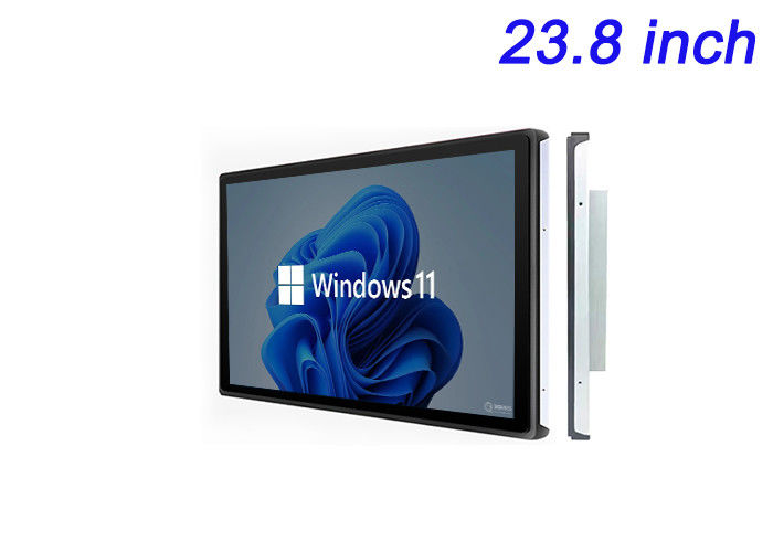23.8-дюймовый сенсорный экран Windows для цифровых вывесок, интерактивных досок, заказа столовых столов в ресторанах и мониторинга безопасности
