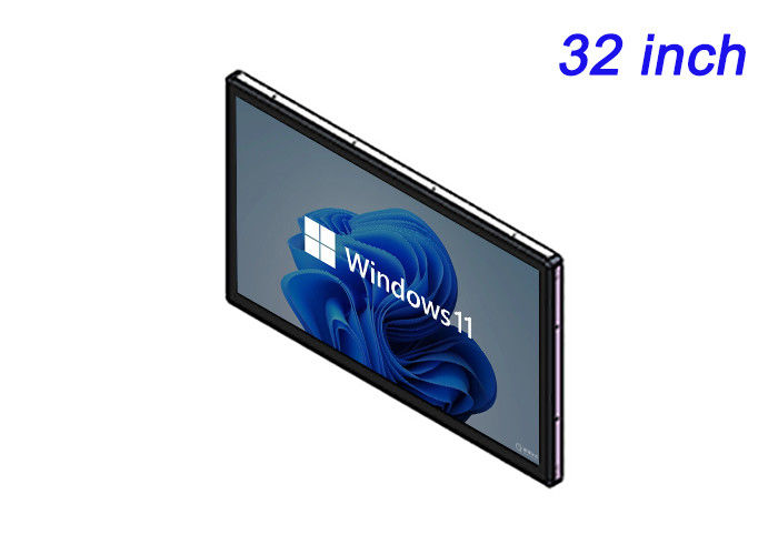 32-дюймовый встроенный монитор Windows для систем наблюдения, аэропортовых дисплеев, панелей общественного транспорта и промышленного мониторинга