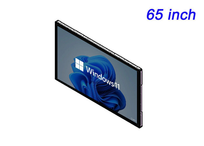 65-дюймовый дисплей с встроенным сенсорным экраном Windows для сетей цифровой сигнализации, приложений в управляющей комнате, захватывающих опытов и презентаций с высоким эффектом