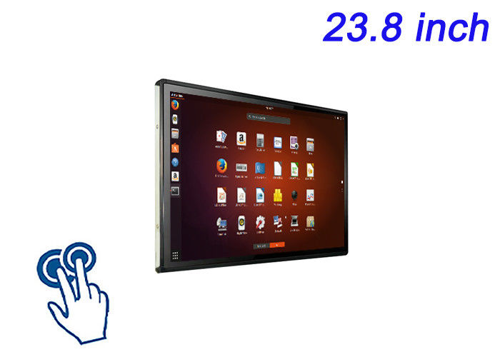 23.8-дюймовый Linux Touch Embedded Display для розничной рекламы, систем управления трафиком, научных исследовательских панелей и командных центров