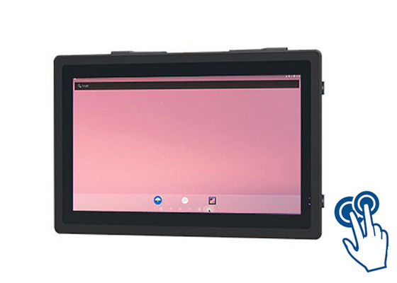 15.6-дюймовый тонкий сенсорный дисплей Android для фабричных операций и цифровых меню