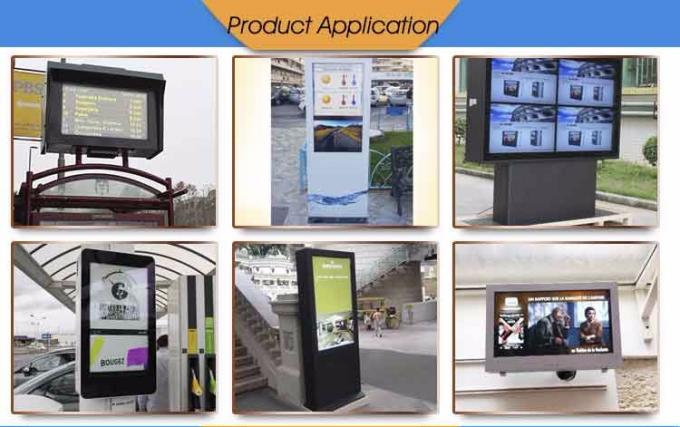 Самый последний монитор Ниц медиа-проигрывателя 2000 Лкд андроида технологии касания Синьяге 49 цифров аэропорта дюйма на открытом воздухе
