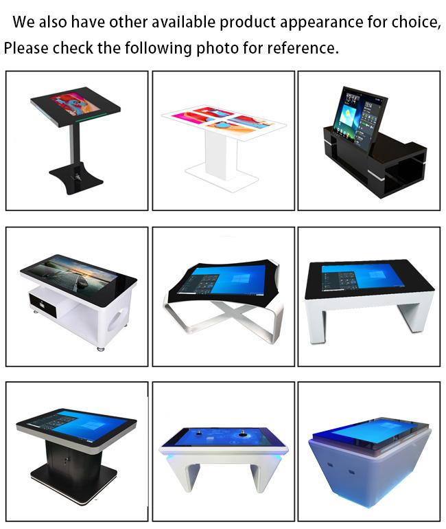 Таблица экрана касания LCD умной таблицы журнального стола экрана касания водоустойчивой взаимодействующей Multi крытая